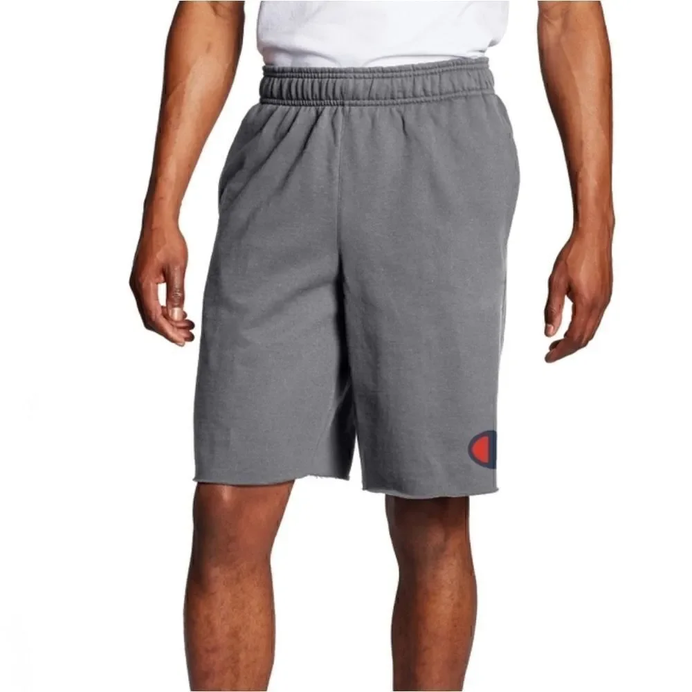Champion Gray Classic Fleece Shorts Reverseweave